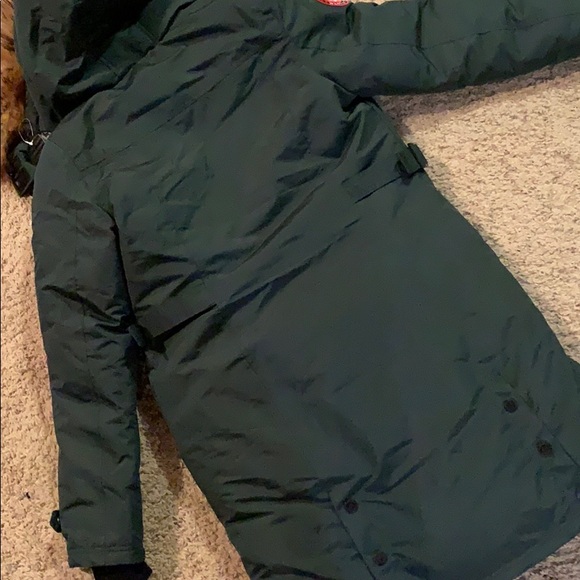 Forest Green Faux Fur Parka - Picture 13 of 16